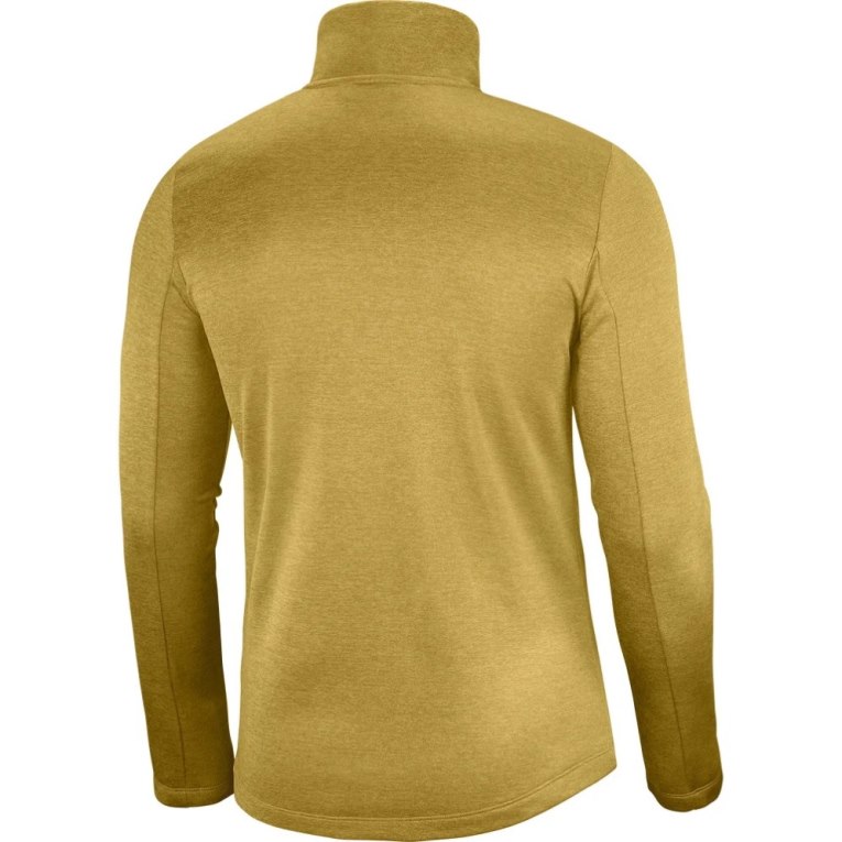 Moletom Salomon Essential Lightwarm Seamless Half Zip Masculino Douradas | PT W43029